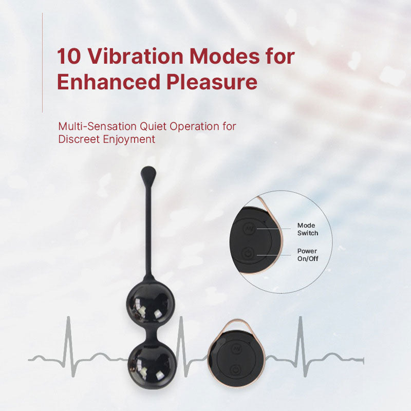 WONDEBLISS S23 kegel balls 10 vibration modes overview