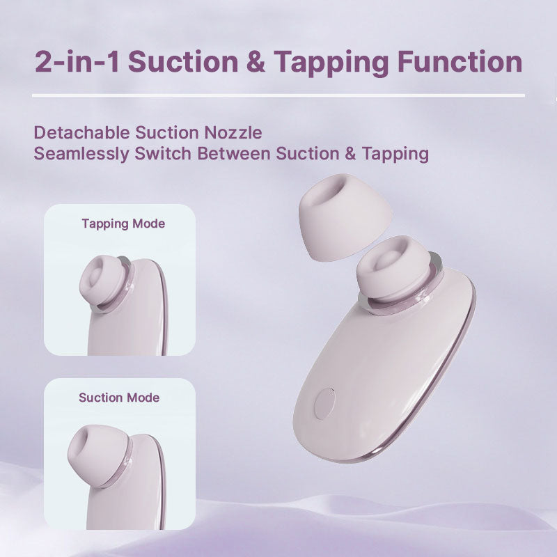 WONDEBLISS Samantha 2-in-1 clitoral stimulator dual function usage demonstration