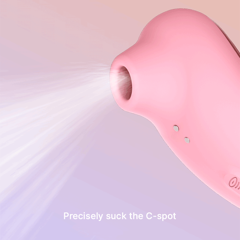 WONDEBLISS clitoral suction vibrator C-spot precision suction demonstration