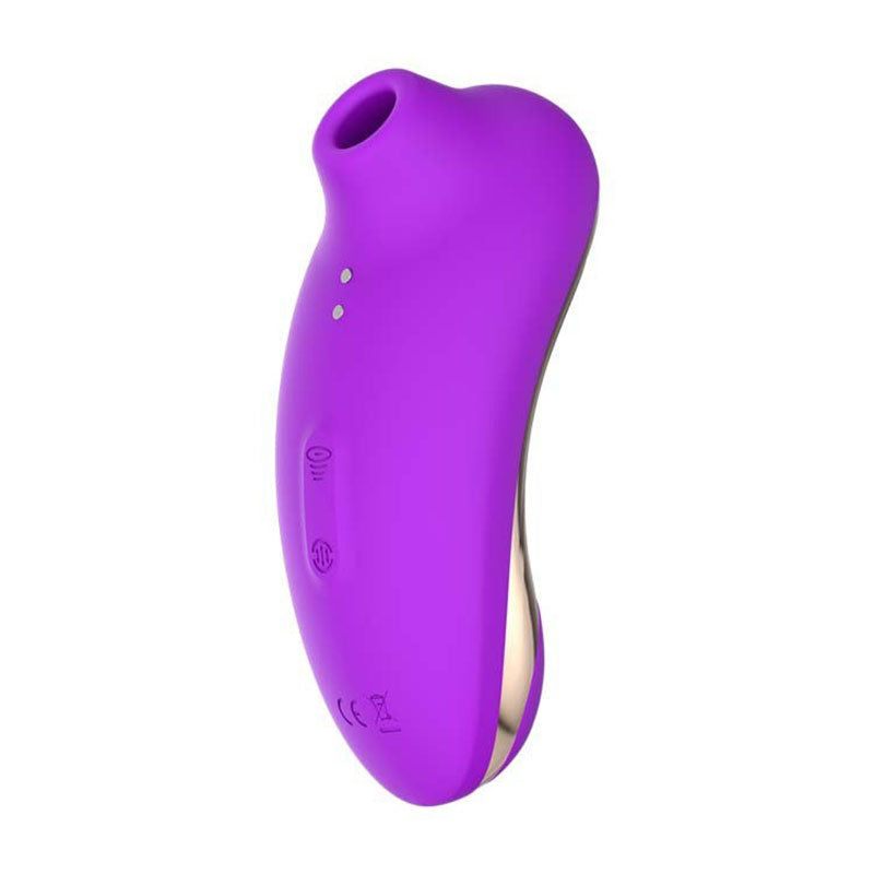 WONDEBLISS clitoral suction vibrator purple color overall view