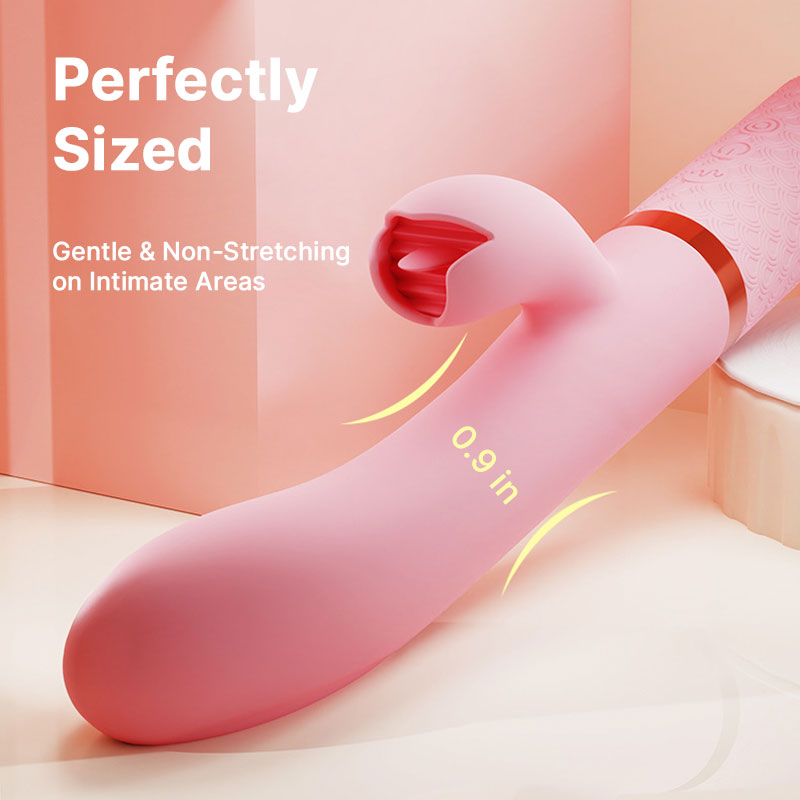 WONDEBLISS Summer Dream vibrator 0.9 inch perfectly sized diameter detail