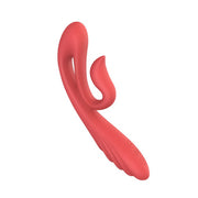 Wondebliss-Swan vibrator - 9 modes, rose red & IPX6 waterproof
