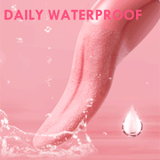Wondebliss Tongue Vibrator, 10-Speed Real Texture | Warming & Whisper-Quiet