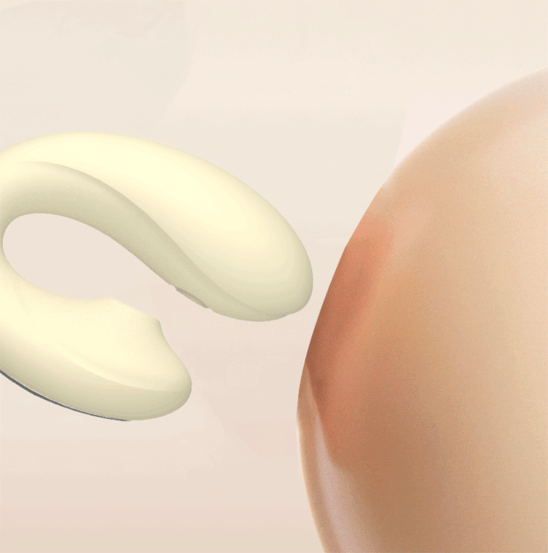 WONDEBLISS U-Lumina clitoral stimulator 10 vibration modes demonstration GIF