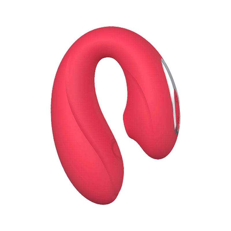 WONDEBLISS U-Lumina clitoral stimulator red color detail photo