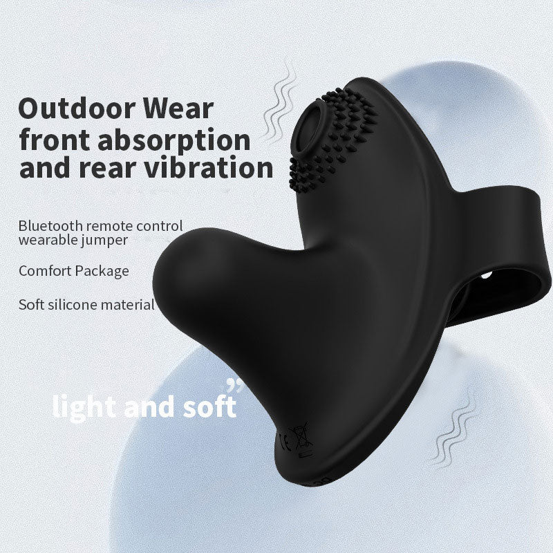 WONDEBLISS Watch-Shape wearable massager suction and vibration dual action