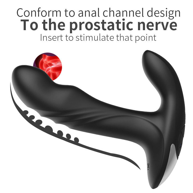 WONDEBLISS wearable prostate massager channel-adaptive fit design
