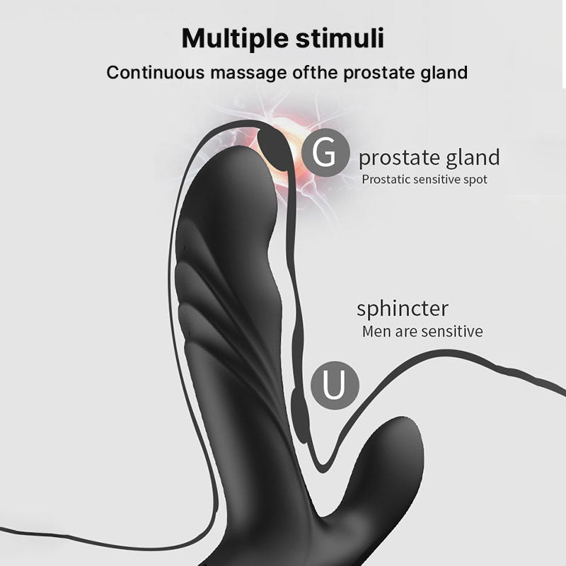 WONDEBLISS wearable prostate massager multi-stimulation points