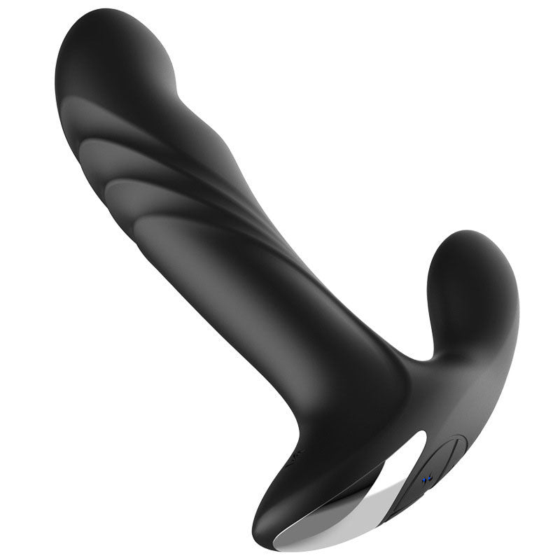 WONDEBLISS wearable prostate massager side view, black