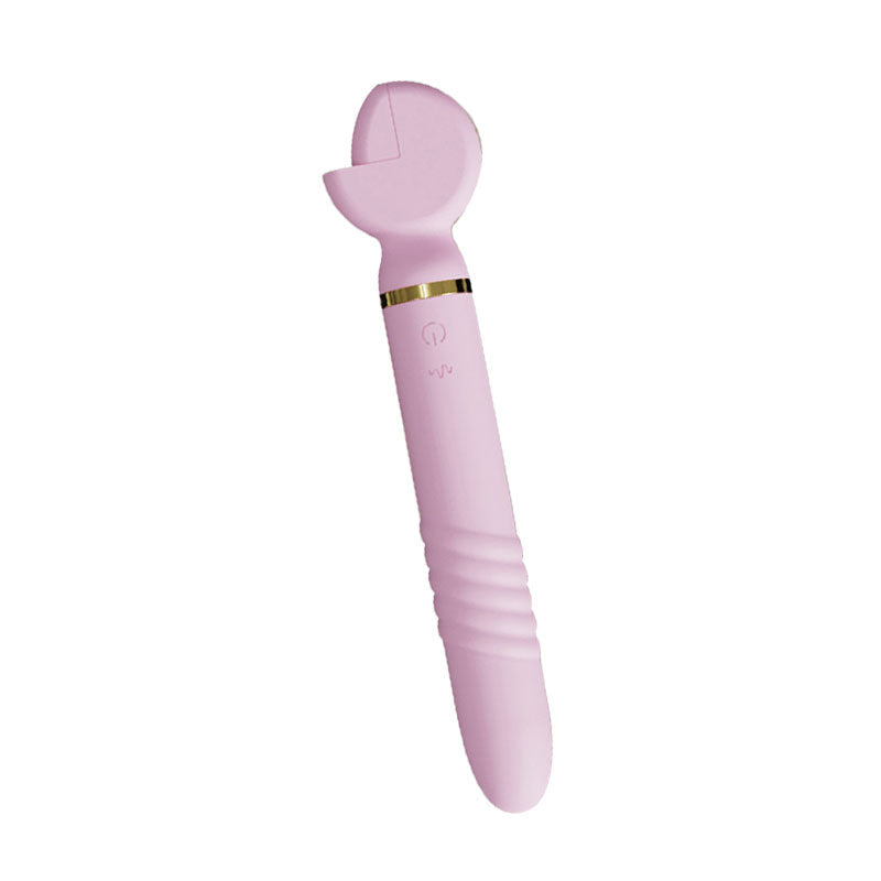 WONDEBLISS WrenchVibe G-spot vibrator pink color detail photo