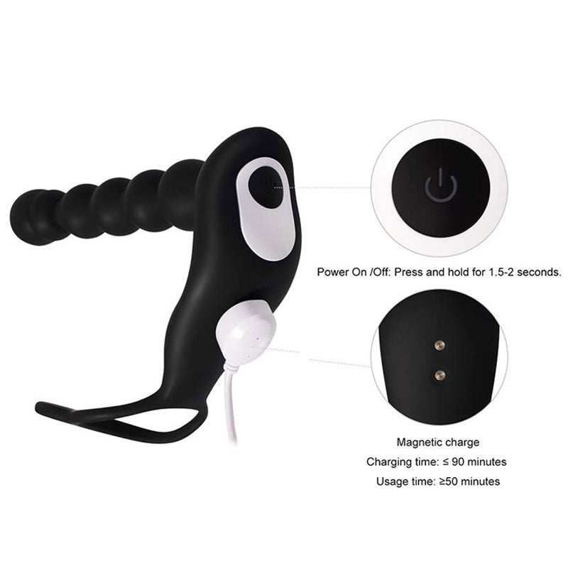 WONDEBLISS Zhenta prostate massager button guide
